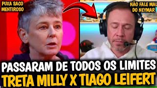 💥DEU RUIM! TIAGO LEIFERT E MILLY LACOMBE QUEBRA PAU E REACENDE TRETA