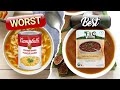 6 Canned Soup Brands RANKED Worst to Best