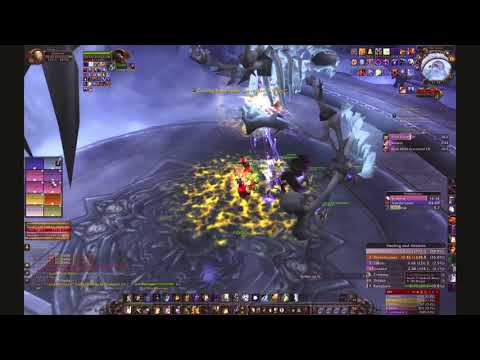 Amateur Disc priest 5k solo heal at marrowgar ICC 10 Normal