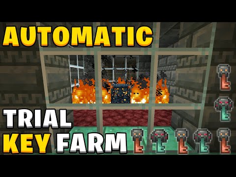 Automatic trial key farm in Minecraft 1.21
