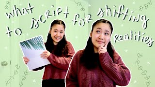 what to script when shifting realities | shifting to Hogwarts script with me