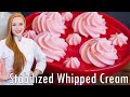 How to Make Stabilized Whipped Cream! EASY Frosting Recipe for Cakes & Desserts!