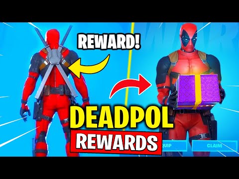 DEADPOOL Week 4 Challenges REWARDS - Katanas, Toilet Plunger, Destroy Toilets! (Locations)  Fortnite