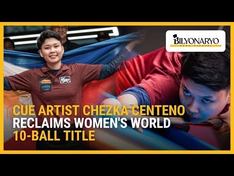 Cue artist Chezka Centeno reclaims women's world 10-ball title | The Daily Dish