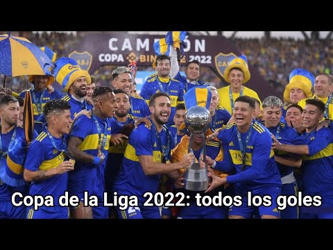Todos los goles de Boca campeón de la Copa de la Liga 2022
