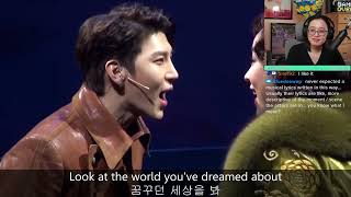 Reaction: Mata Hari Changsub VS Leo - From Way Up There Eng Sub