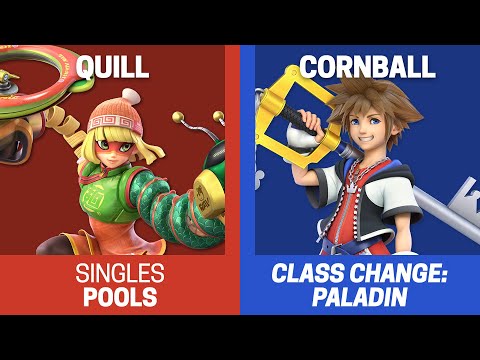 Class Change: Paladin Singles Pools - Quill (Min-Min) vs Cornball (Sora) - SSBU