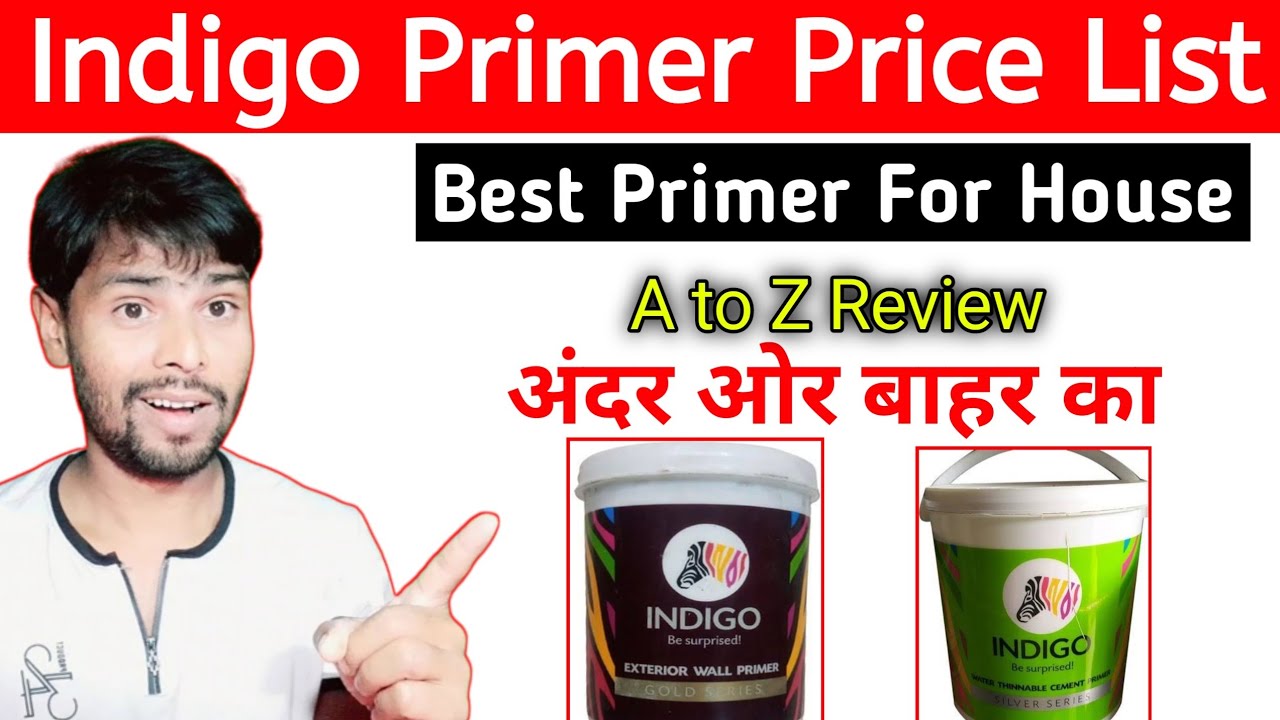 Indigo Primer 20 litre Price | Indigo Exterior Or Interior Primer