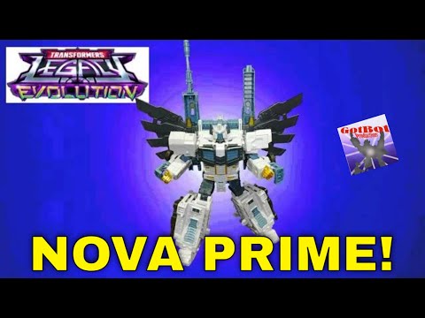 Transformers Legacy Evolution Nova Prime - GotBot True Review NUMBER 1120