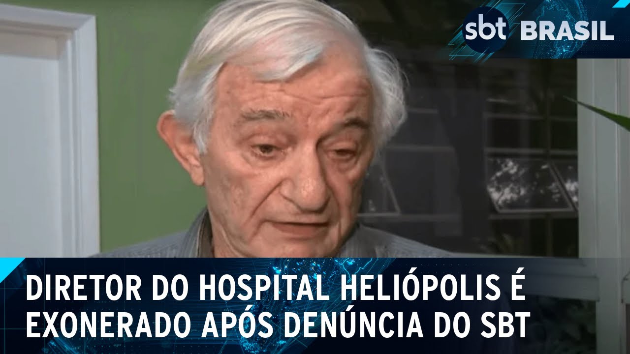 Diretor de hospital é exonerado após SBT denunciar irregularidades | SBT Brasil (23/10/24)
