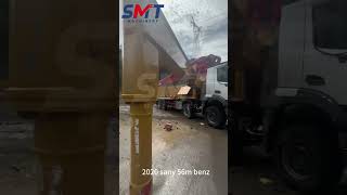 Pompe &agrave; b&eacute;ton Sany SYM5449THB  sur ch&acirc;ssis Mercedes-Benz Arocs SANY 56M CONCRETE PUMP | Image 4 - Machineryline