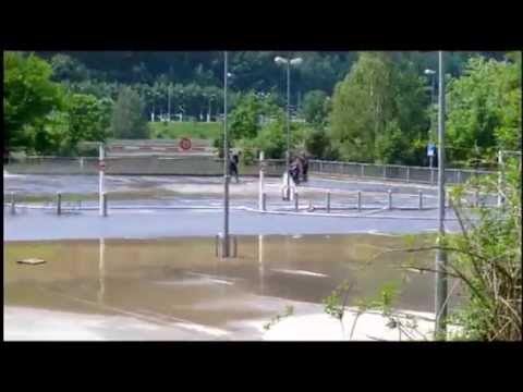 Hochwasser am 07 06 2013 in Bad Schandau
