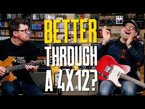 4 Classic Guitar Amps Through A 4x12 Speaker Cab – Does The 412 Make Everything Better?