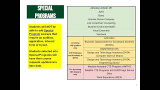 Course Selection Input to StudentVUE