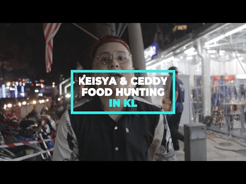 @KeisyaLevronkaChannel & @CeddysOldAccInactive Go Food Hunting In KL