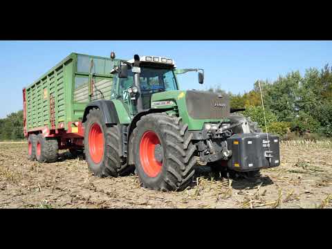 Maishäckseln 2020 mit  700 PS Claas Jaguar 970 Großeinsatz Fendt 724 920