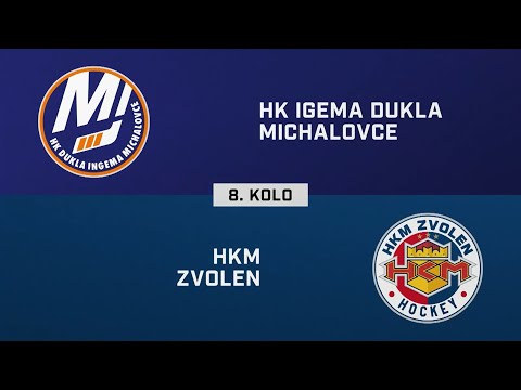 8. kolo: HK Dukla Ingema Michalovce – HKM Zvolen 5:4 (HIGHLIGHTY)