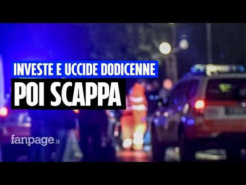 Bambino di 12 anni travolto e ucciso da un pirata della strada a Milano