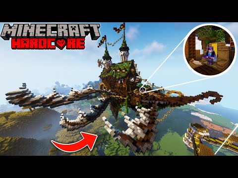 Building the Ultimate Wizard Airship in Minecraft: Creating the Himlands Airborne Wonder