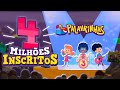 3 Palavrinhas Vídeo Comemorativo 4 Milhões De Inscritos