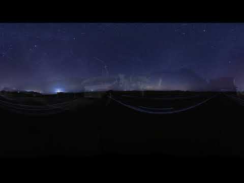 【360°VR観光】滑走路から見上げる満点の星空　#上五島空港　#五島列島