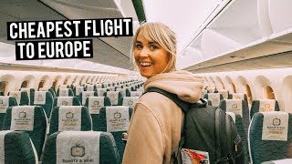 CHEAPEST FLIGHT to EUROPE | Perth to Berlin Scoot Inaugural Flight