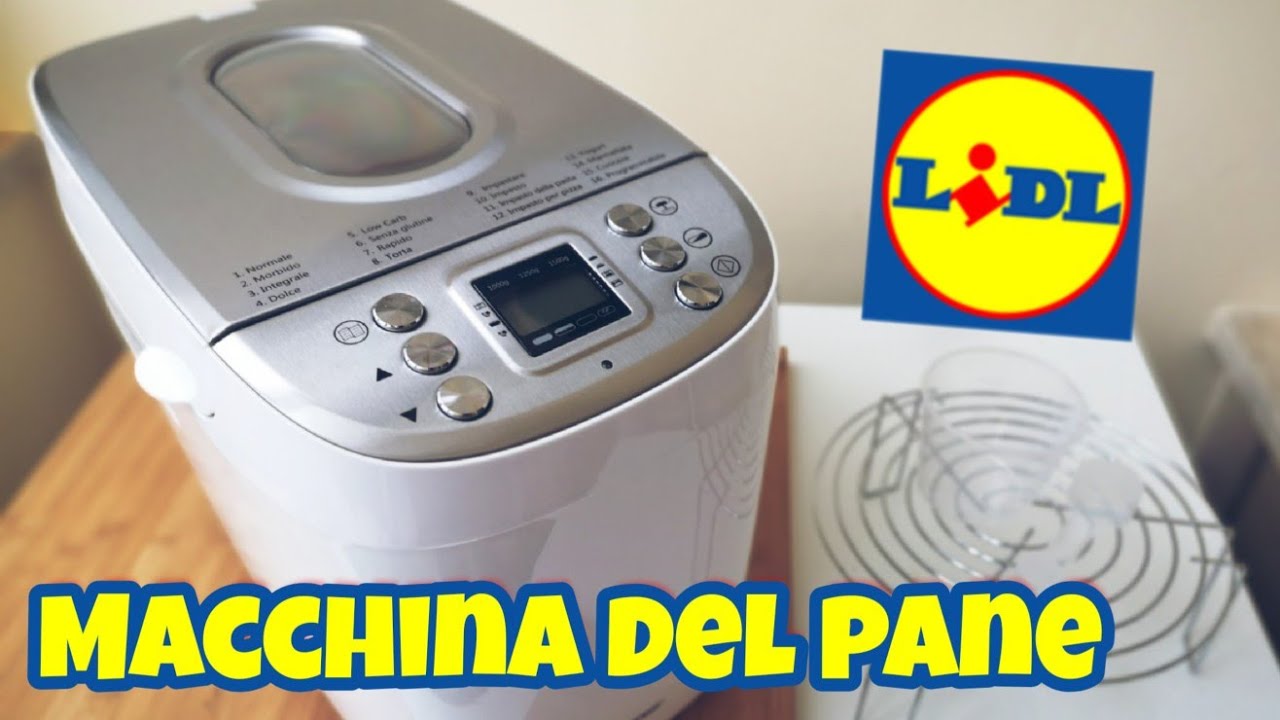 MACCHINA DEL PANE della LIDL😍Provo a fare il PANE con voi!