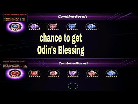 High chance to get Odin blessing from event? - marvel future fight