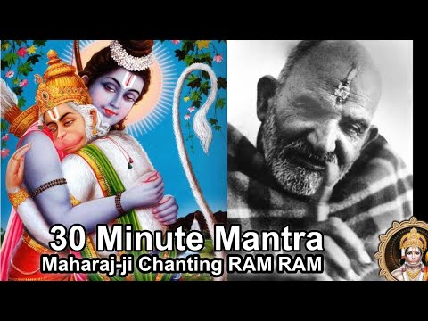 Neem Karoli Baba Maharaj-ji Chanting Ram Ram Mantra