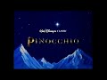 Pinocchio 1940 Disney Videos 1995 UK VHS Promo AVAILABLE NOW