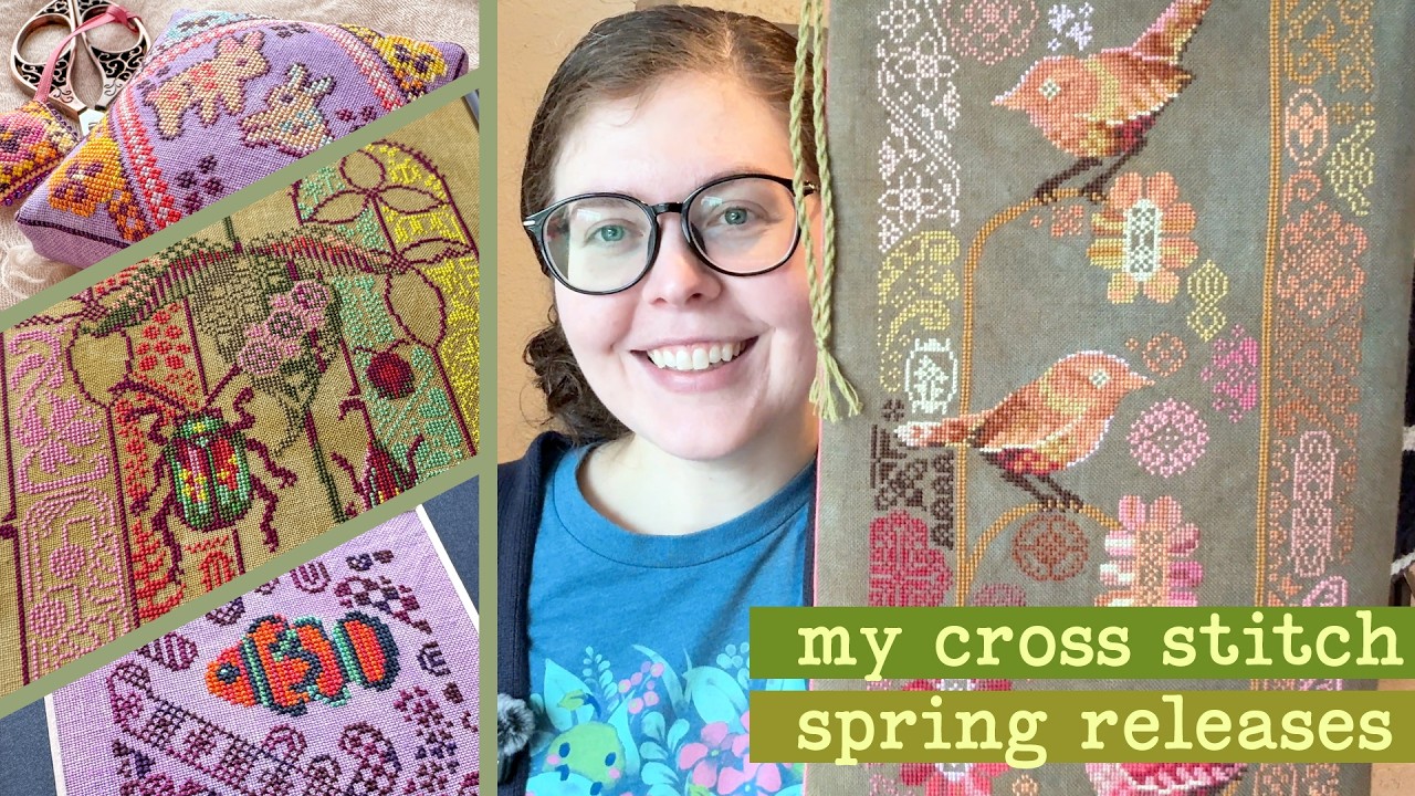 my spring releases! ✿ pattern info video