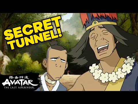Sokka's SECRET TUNNEL Song Sing-Along 🎶 Full Scene | Avatar: The Last Airbender