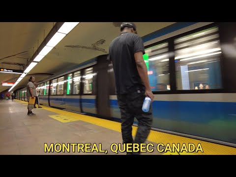 NEW YORK STREETS & SUBWAYS VS MONTREAL, CANADA STREETS & SUBWAYS