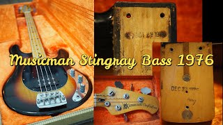 Video thumbnail for Musicman Stingray Bass 1976 sounds compare pre ernie by Takuma SalesmanBassist