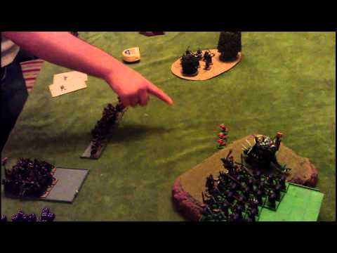 warhammer battle report lizardmen vs dark elves