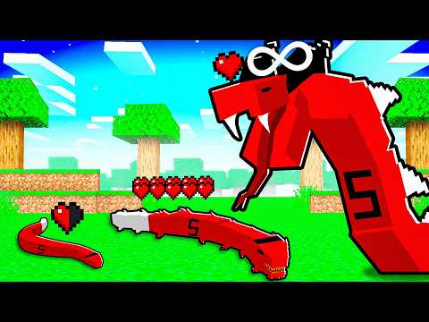 TITAN ANACONDA’yı EVCİL HAYVAN OLARAK BESLEMEK !! - Minecraft