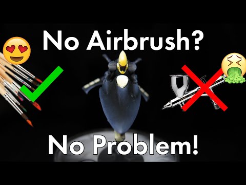 Fast, smooth blends with just paint brushes!