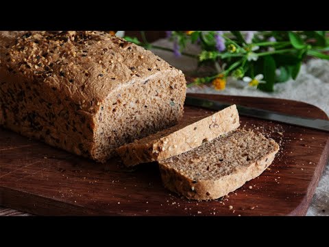 Cách  làm bánh mì nguyên cám mềm xốp không chua men