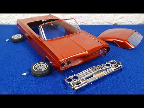 Redcat Rc Lowrider Cabriolet Assembly Mod Body Sixty Four Chevrolet Impala SS 1964 Hopping  Chevy
