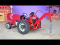 Make A Tractor Post Hole Digger By Recycling Cans