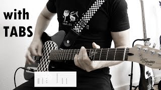 Three Days Grace - One X Guitar Cover w/Tabs on screen