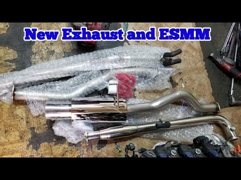 Ebay EM2 gets a new Exhaust and Motor Mount inserts on the cheap