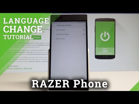 How to Change Language on RAZER Phone - Language Settings |HardReset.Info