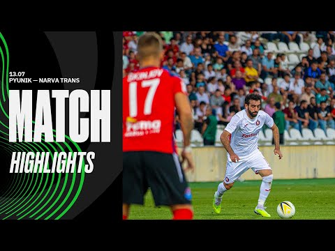 Pyunik 2 -0 Narva Trans | Match Highlights