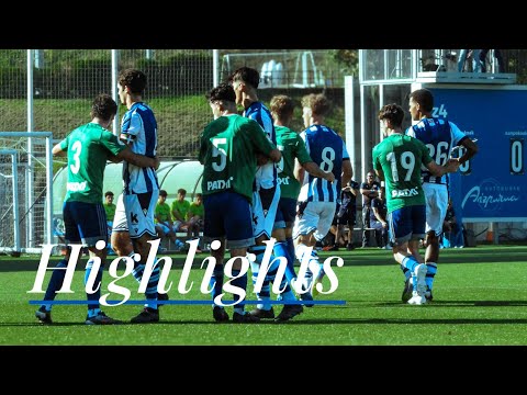 HIGHLIGHTS | 3rd RFEF 25-26 | J6 | Real Sociedad C 0-2 CD Derio | Zubieta