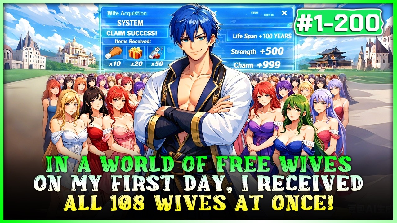 In a World Where Wives Are Given Away for Free, I Received 108 Wives on My First Day!