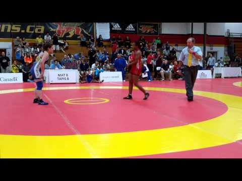 2015 Canada Cup: 63 kg Katerina Lopez (CUB) vs. Brooke Jarrett (CAN)