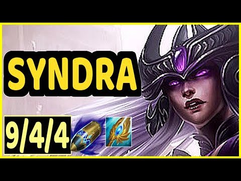 SYNDRA VS AURELION SOL - 9/4/4 KDA MID GAMEPLAY EMERALD IV