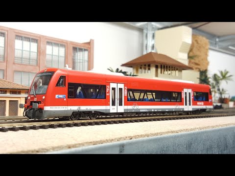 Lovely Roco BR 650 (Stadler Regio Shuttle) - commuter train