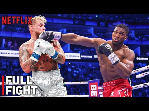 BRUTAL FIGHT! Jake Paul vs. Anthony Joshua FULL FIGHT Highlights | Netflix 2025 Preview